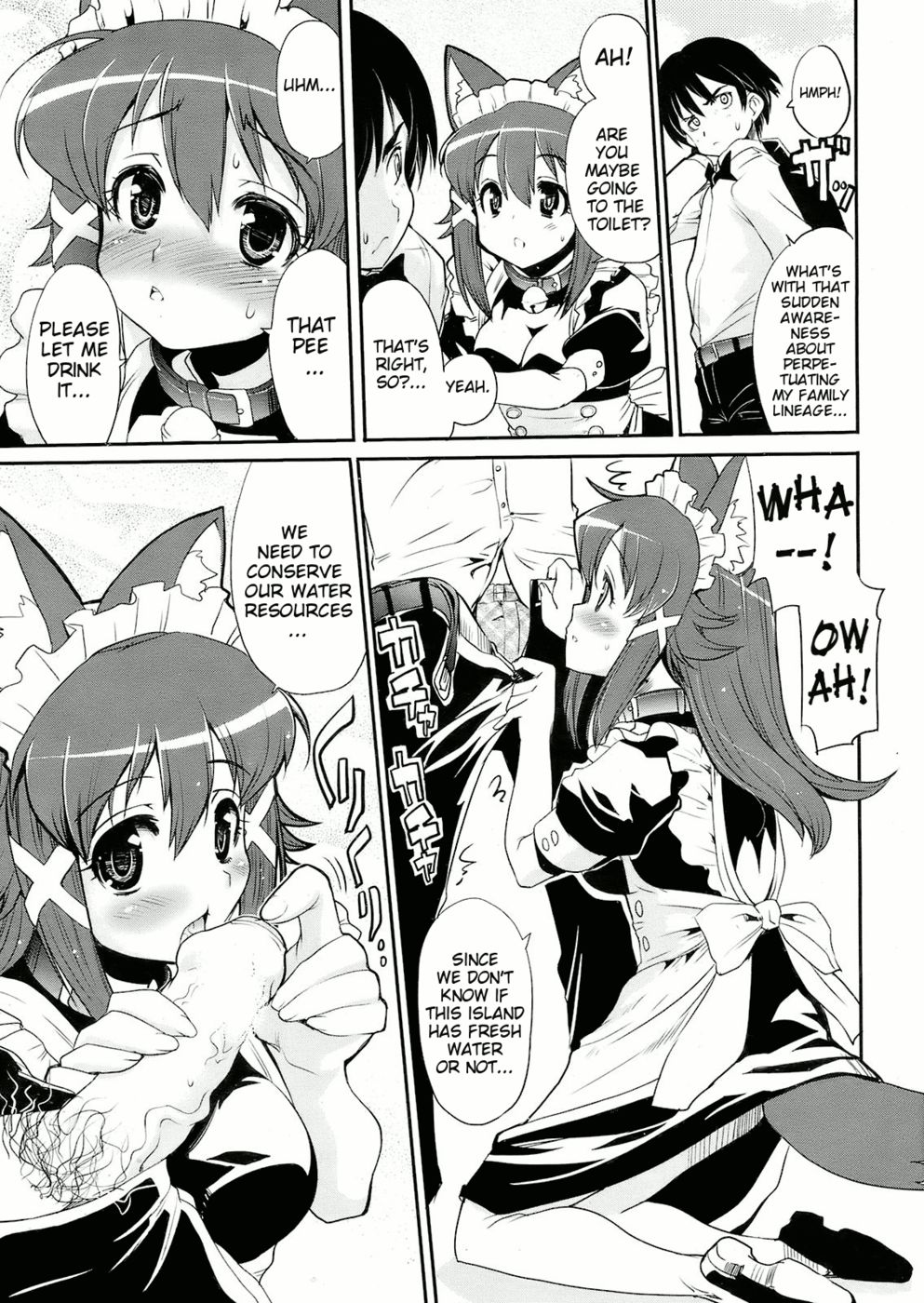 Hentai Manga Comic-Island for Two-Read-7